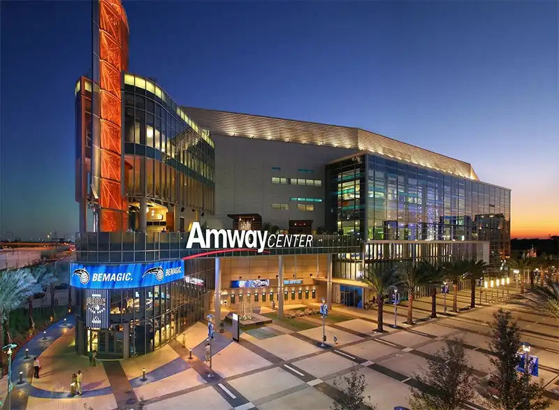 Calendário de jogos do Orlando Magic no Amway Center, em Orlando (temporada  2017-2018)