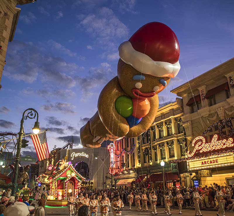 Confira a programação de Natal e Fim de Ano do Universal Orlando