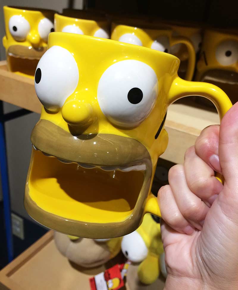 Produtos especiais dos Simpsons