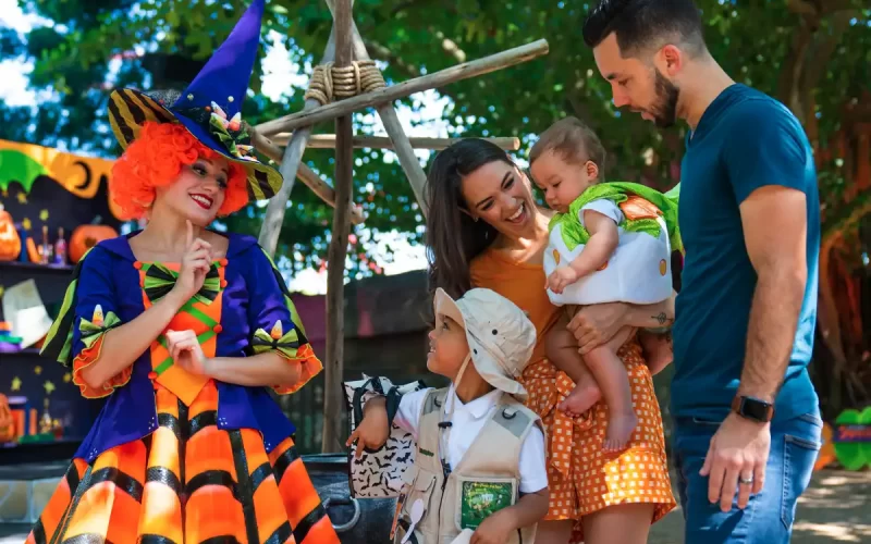 Halloween crianças Busch Gardens